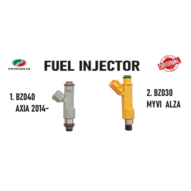 🔥ORIGINAL🔥DENSO FUEL INJECTOR NOZZLE FOR PERODUA MYVI ALZA AXIA (23209 ...
