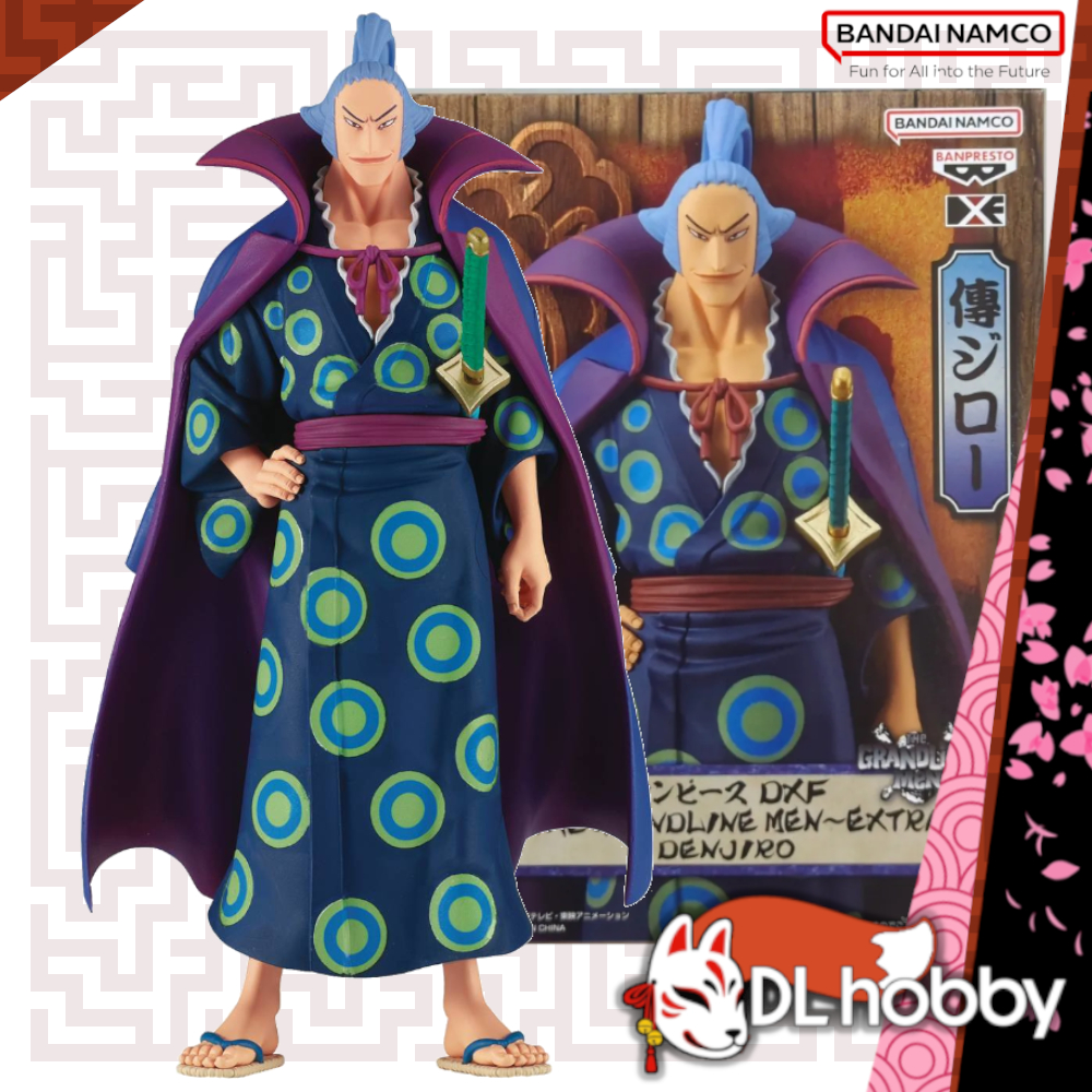 One Piece Denjiro Wano Kuni DXF Official Banpresto DXF Figure | Shopee ...