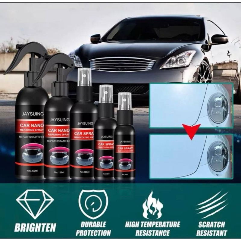 JAYSUING CAR NANO REPAIRING SPRAY scratch car repair penghilang calar
