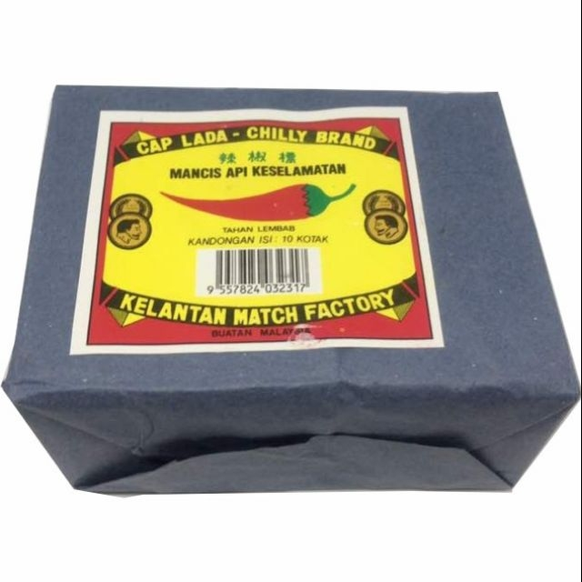 Ready Stock > Mancis Cap Lada (10 small box in set) | Shopee Malaysia