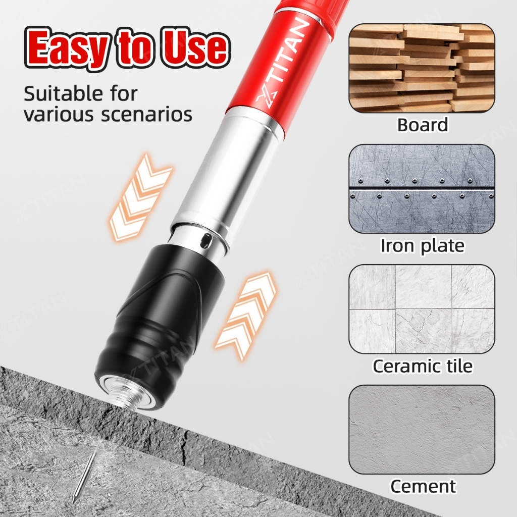 7.2mm XTITAN Manual Nail Gun Steel Rivet Gun Paku Tembak Tufting Gun ...