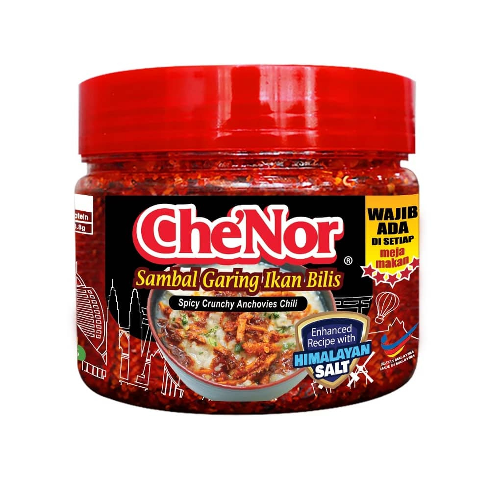 CHE'NOR Sambal Garing Ikan Bilis (160gm) | Shopee Malaysia