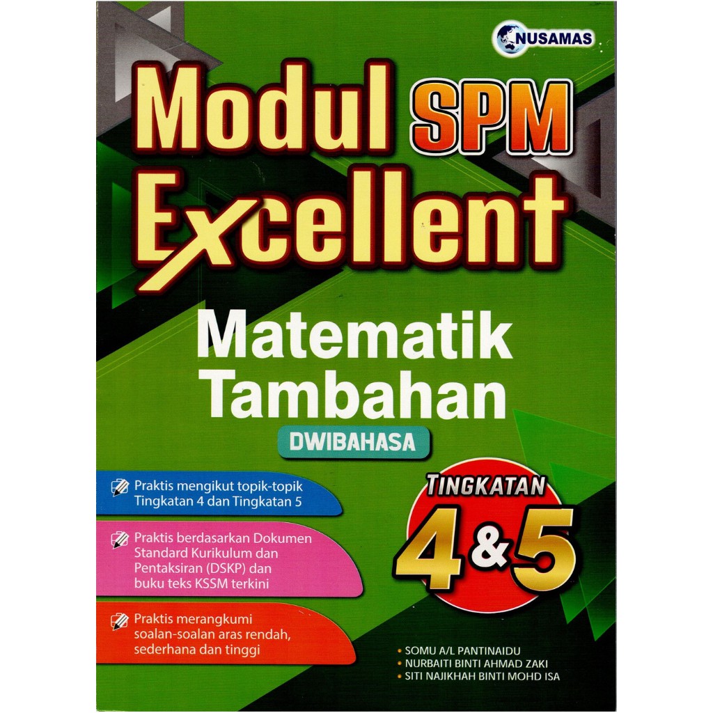 NUSAMAS: MODUL EXCELLENT SPM TINGKATAN 4 & 5 (2024) | Shopee Malaysia