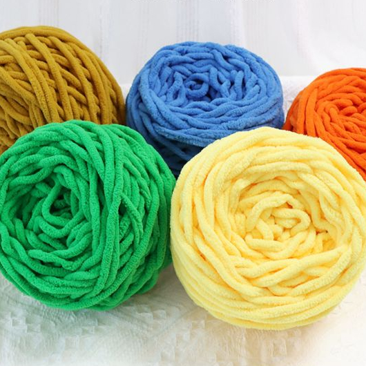 Thick Yarn Chunky soft and cozy microfiber yarn | Shopee Malaysia