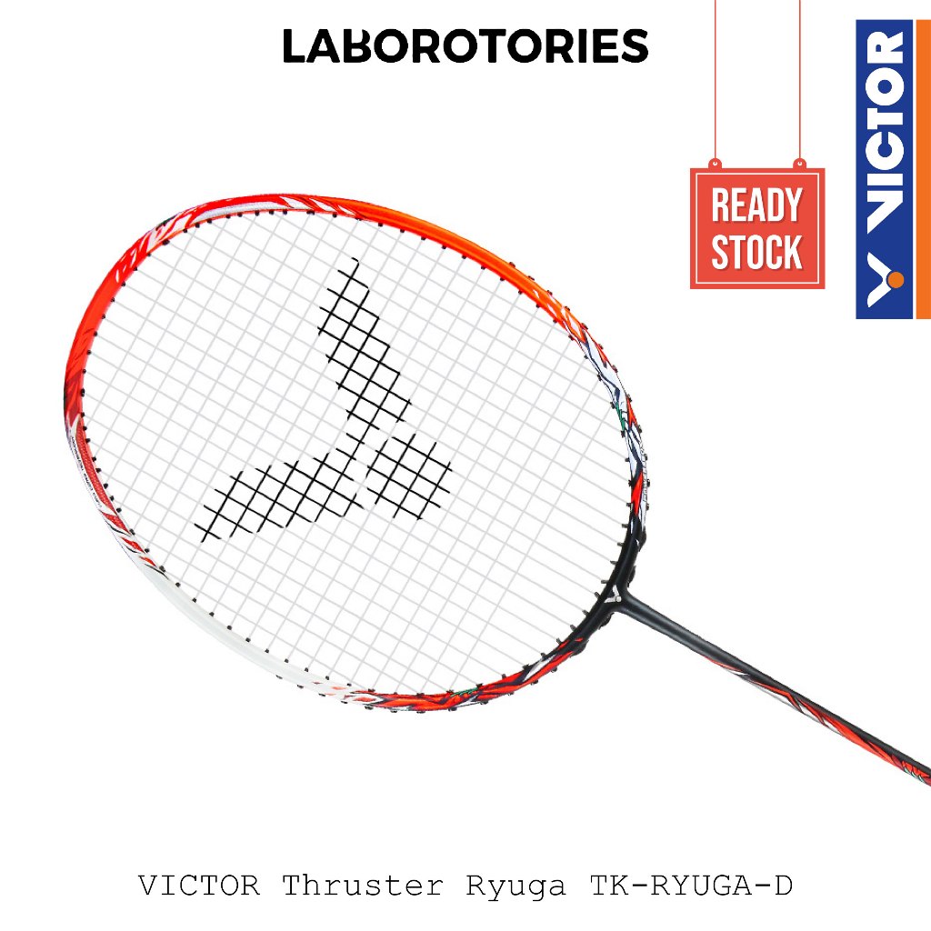 [LABOROTORIES] VICTOR Thruster Ryuga Racket Badminton TK-RYUGA-D (free ...