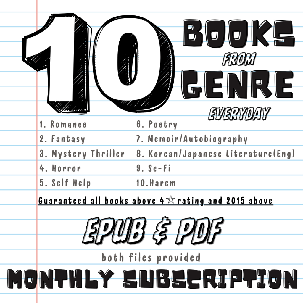 (300 BOOKS)1 Day 10 Books Monthly Subscription Of 30 Days CHEAPEST Shopee Malaysia