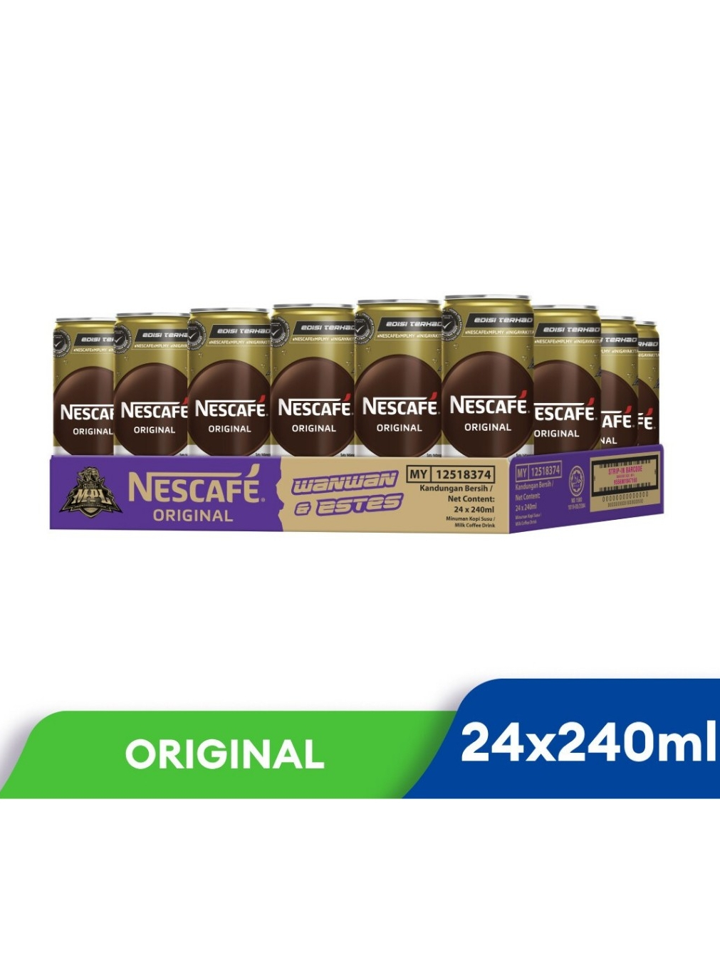 NESCAFE TIN ORIGINAL 240ml x 20+4 | Shopee Malaysia