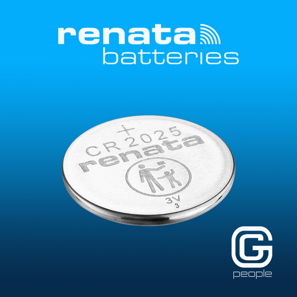 RENATA CR2025.SC / CR2025 / BR2025 MFR LITHIUM ORIGINAL SWISS MADE ...