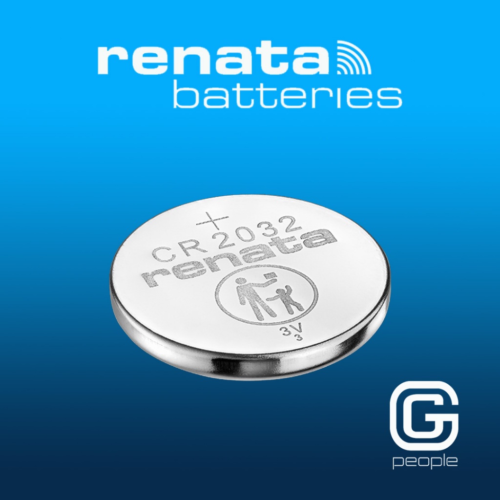 RENATA CR2032.SC / CR2032 / BR2032 MFR LITHIUM ORIGINAL SWISS MADE ...