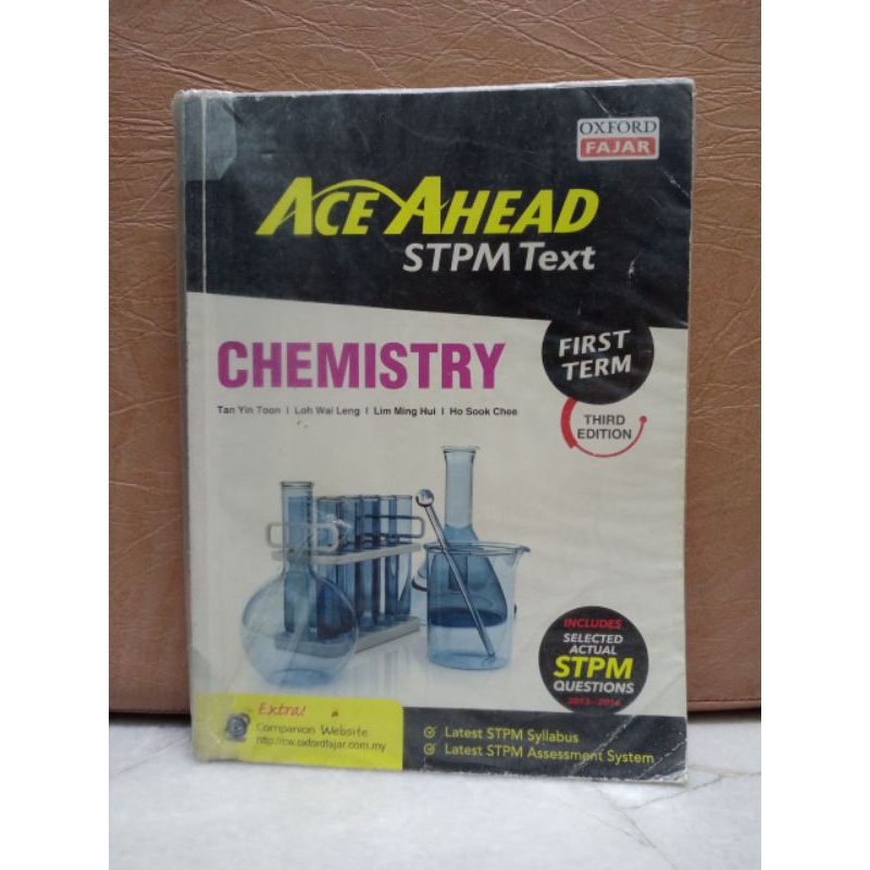 STPM Second Hand Textbook | ACE AHEAD CHEMISTRY SEM 1 | Shopee Malaysia