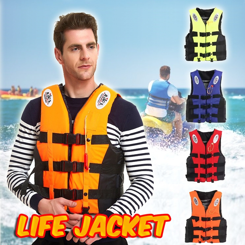 GOOGOO BIRD Kids Adults Marine Safety Life Vest Life Jacket For Outdoor ...