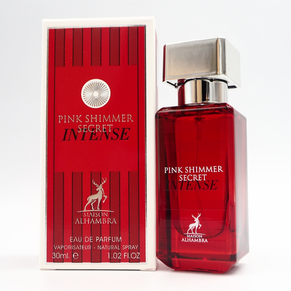 Alhambra Pink Shimmer Intense 30ml EDP Perfume for Women | Shopee Malaysia