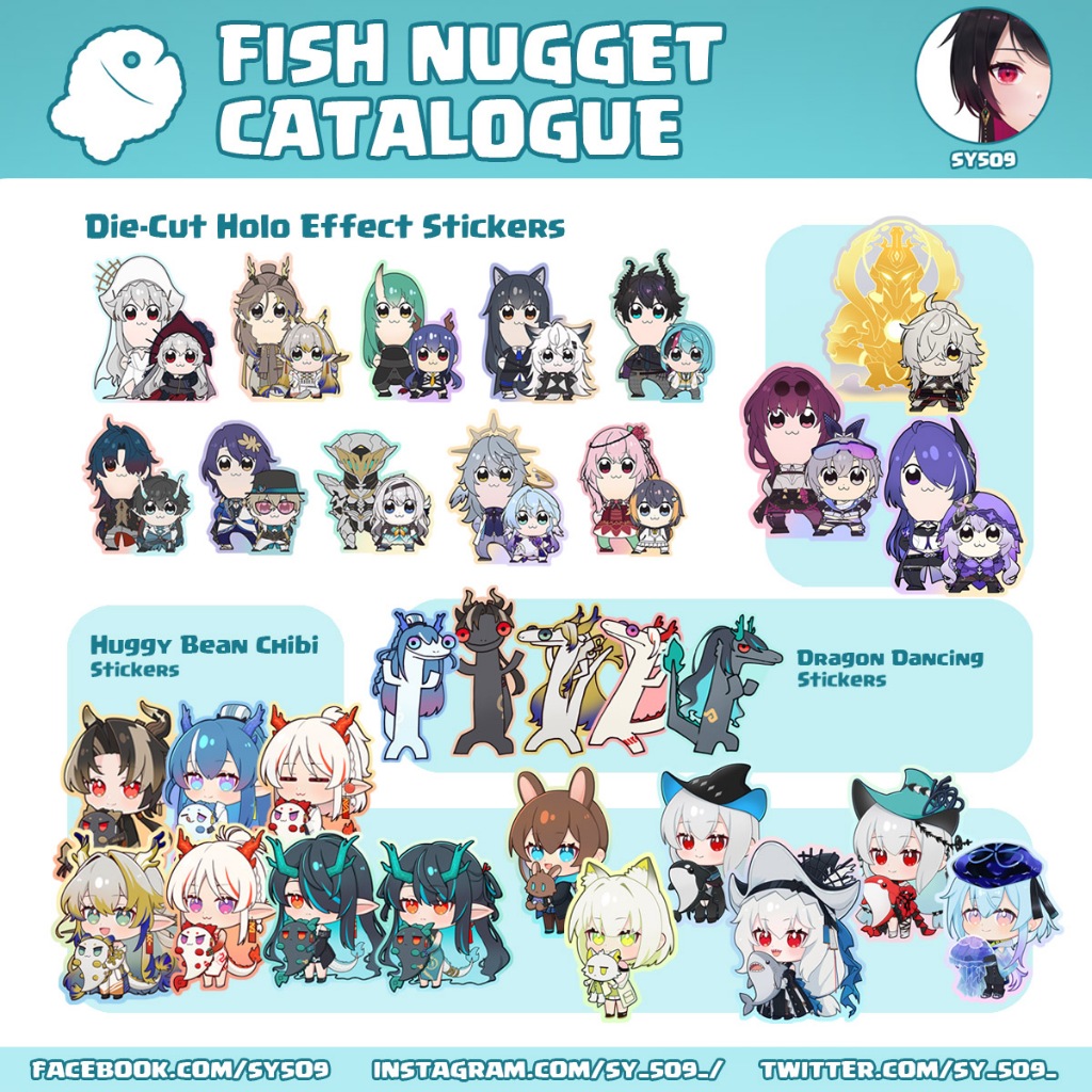 Arknights Die-Cut Stickers 明日方舟 | Shopee Malaysia