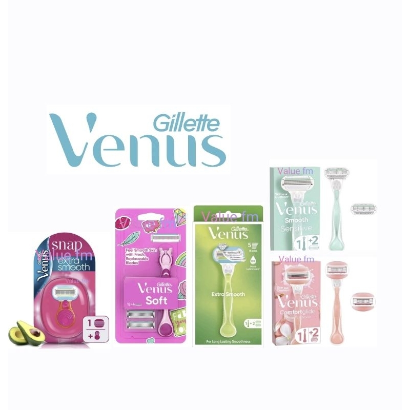 Gillette Venus Snap With Embrace Razo, extra smooth( 1handle +1blade ...