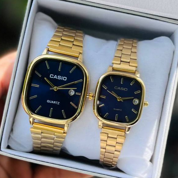 CASIO SET COUPLE BATTERY Casio Couple QUARTZ WATCH Shopee Malaysia