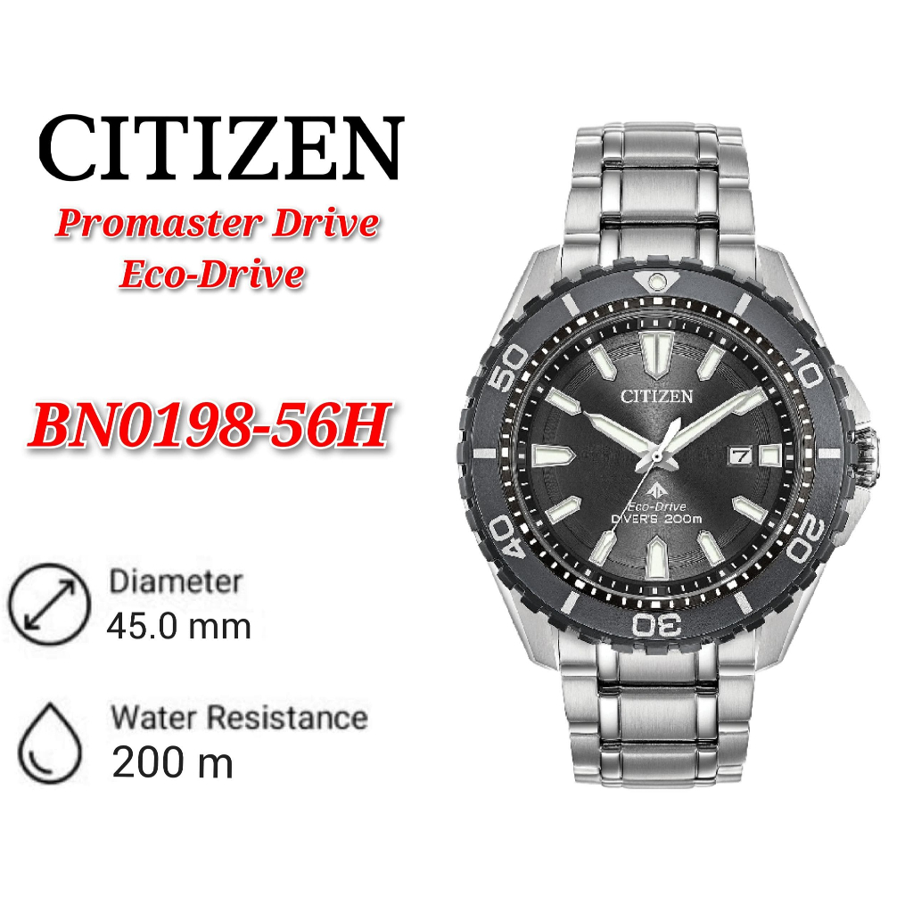 Citizen Promaster Diver Eco Drive Men s Watch BN0198 56H Shopee Malaysia