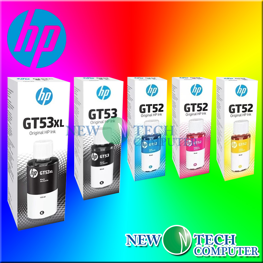 HP GT52 GT53 GT53XL BK/C/M/Y INK REFILL for HP Deskjet GT/ HP ink tank
