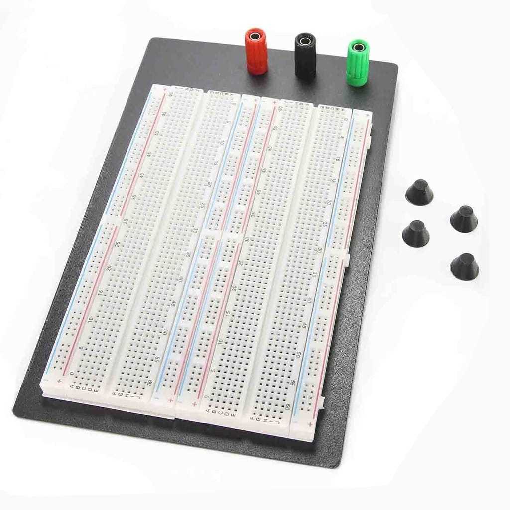 ZY-204 1660 Hole Breadboard Solderless Board Bread board Electronic ...