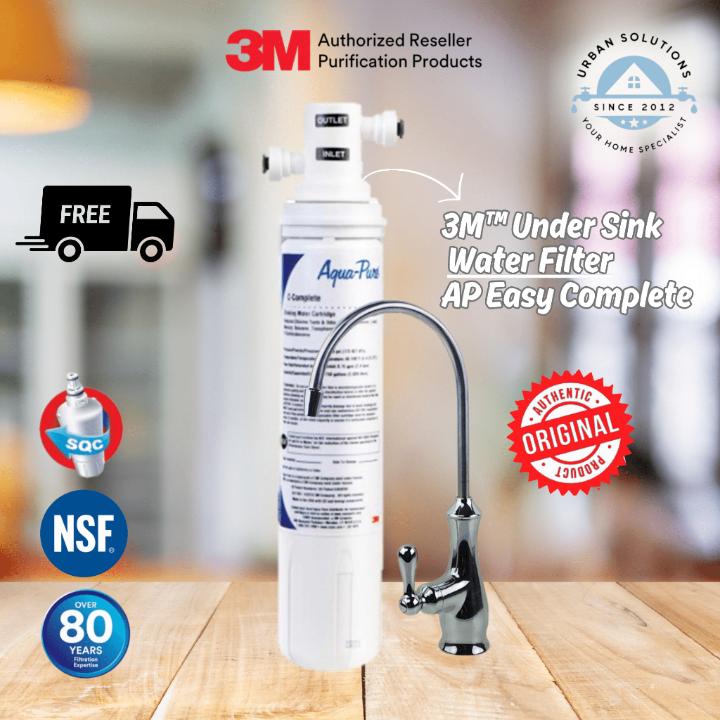3M™ Under Sink Water Filter AP Easy Complete/ Direct Drinking Water/ 3M ...
