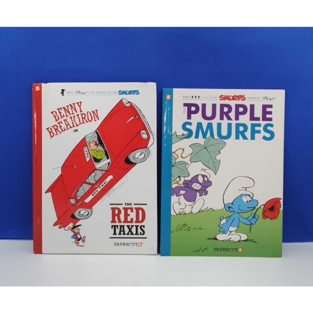 Benny Breakiron # 1 The Red Taxis by Peyo The creator of Smurfs + #3 ...