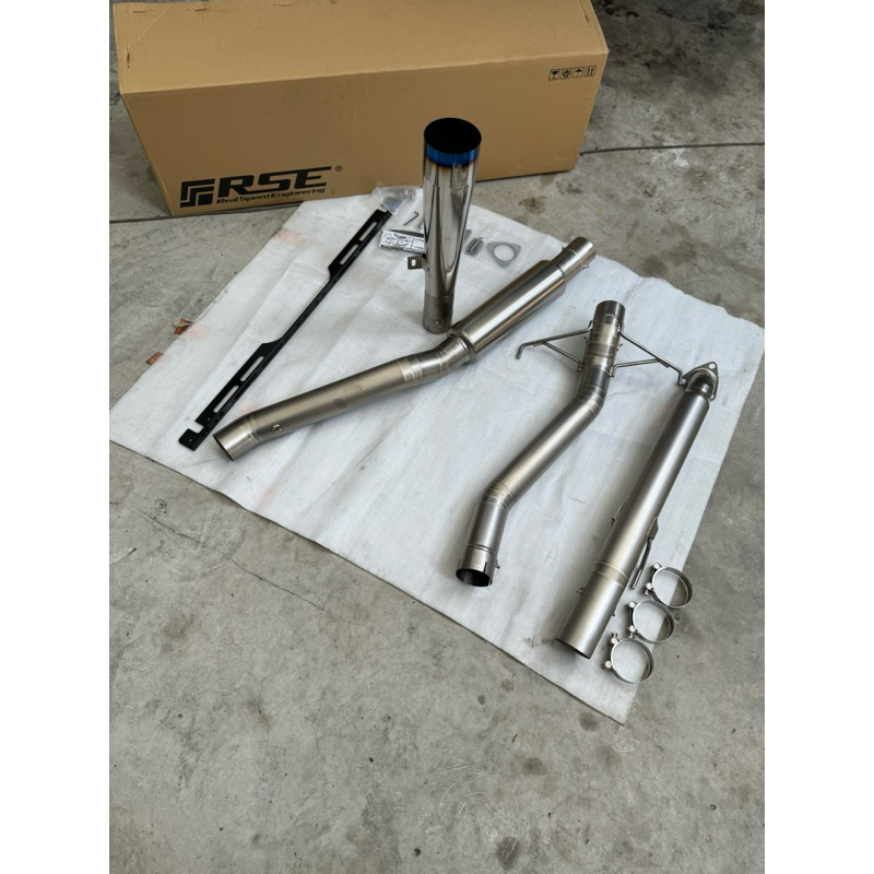 RSE/TOMEI CIVIC FL5 Type R Single Exit Titanium Exhaust | Shopee Malaysia