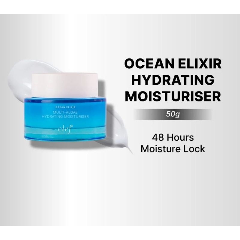 CLEF OCEAN ELIXIR MULTI-ALGAE HYDRATING MOISTURISER (50G) | Shopee Malaysia