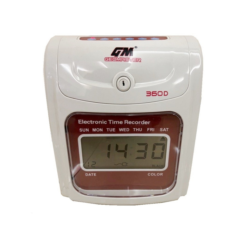 GEOMASTER 360D Punch Card Machine | Shopee Malaysia