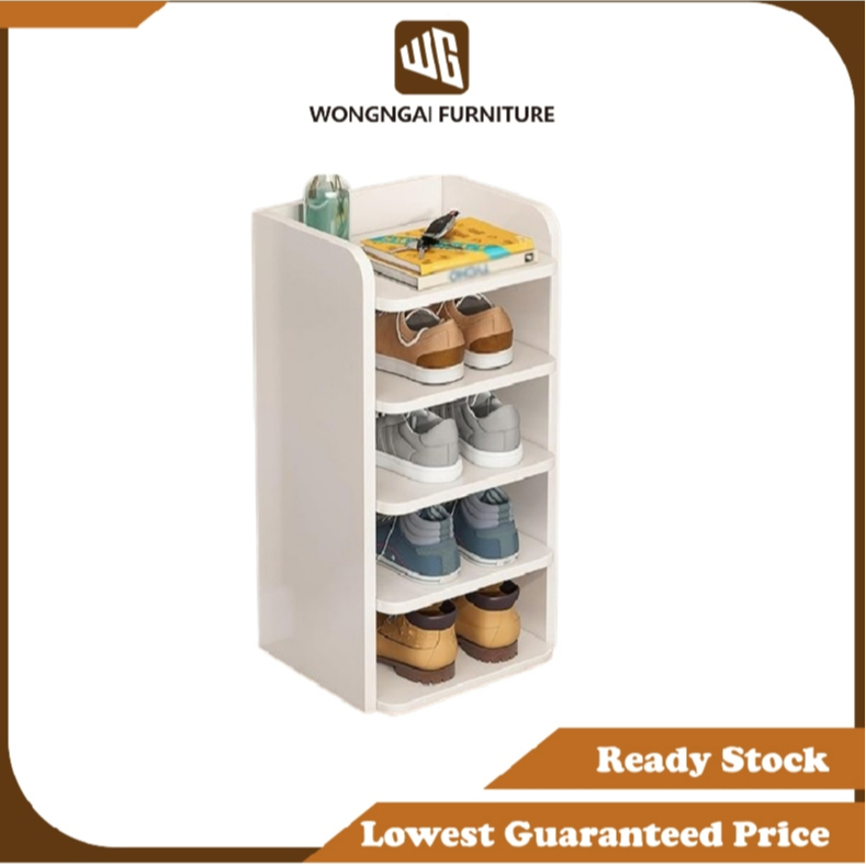 Wongngai Assembly Type Wooden Shoe Rack Space-Saving Shoe Storage ...