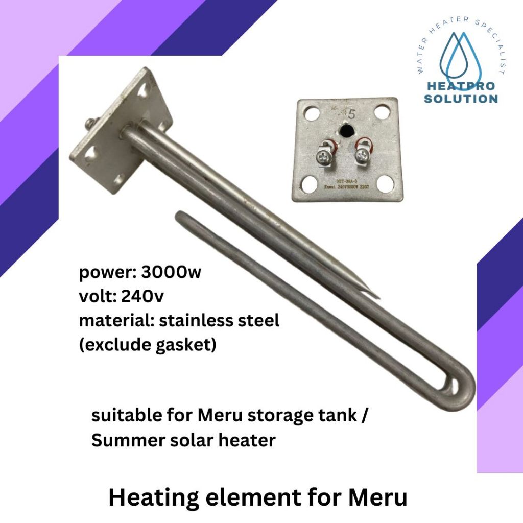Heating Element suitable for Meru storage water heater /Summer solar ...