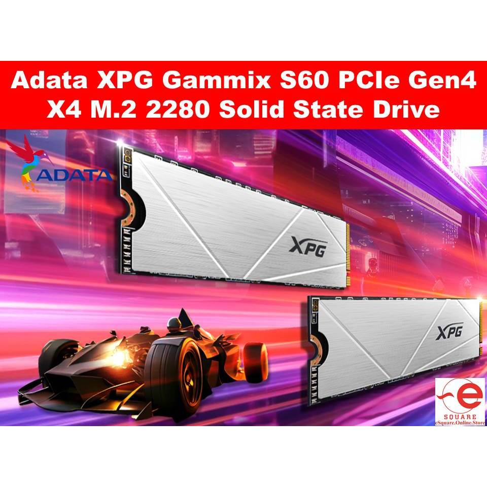 Adata XPG Gammix S60 PCIe Gen4 X4 M.2 2280 Solid State Drive | Shopee ...