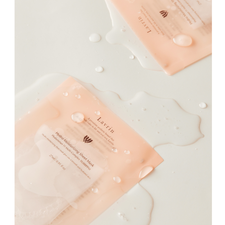Lavrin Hydro Moisturizing Sheet Mask 9枚 lavrin] Hydro Moisturizing Sheet Mask 3pcs - Trendy Seoul