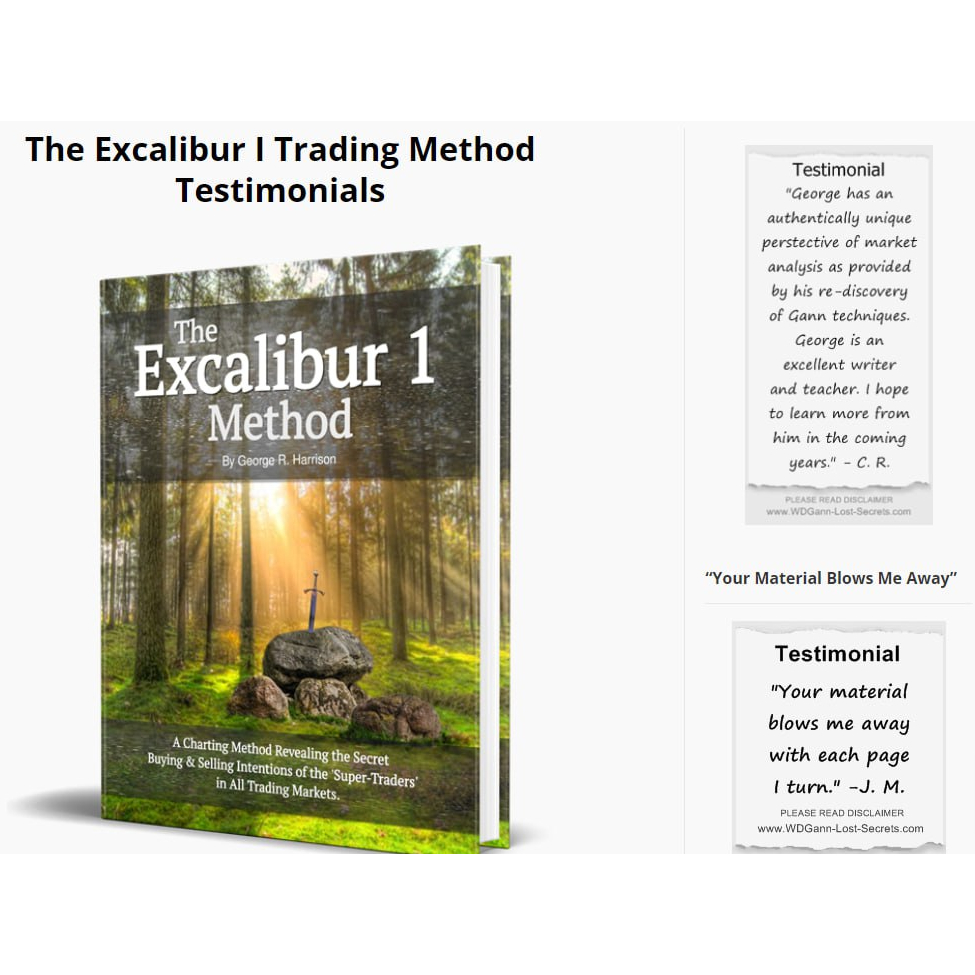 G R Harrison - The Excalibur I Trading Method | Shopee Malaysia