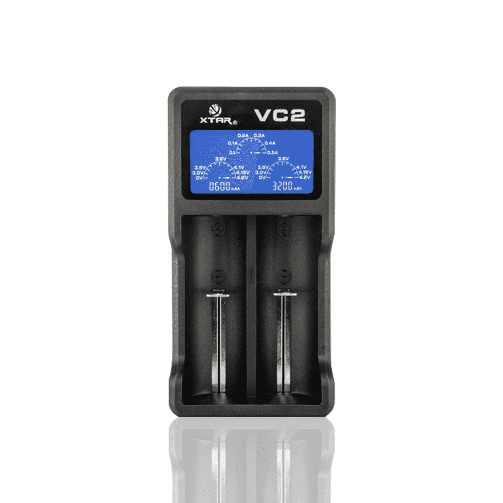 XTAR VC2 2-Slot Charger Battery | Shopee Malaysia