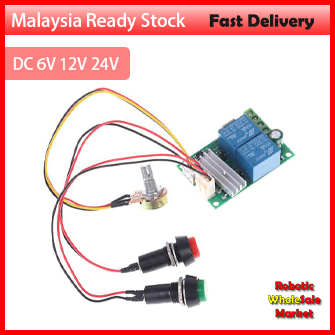 CCM5D Dijital LED Ekranlı 6V‐12V‐24V PWM DC Motor Hız Kontrolcüsü