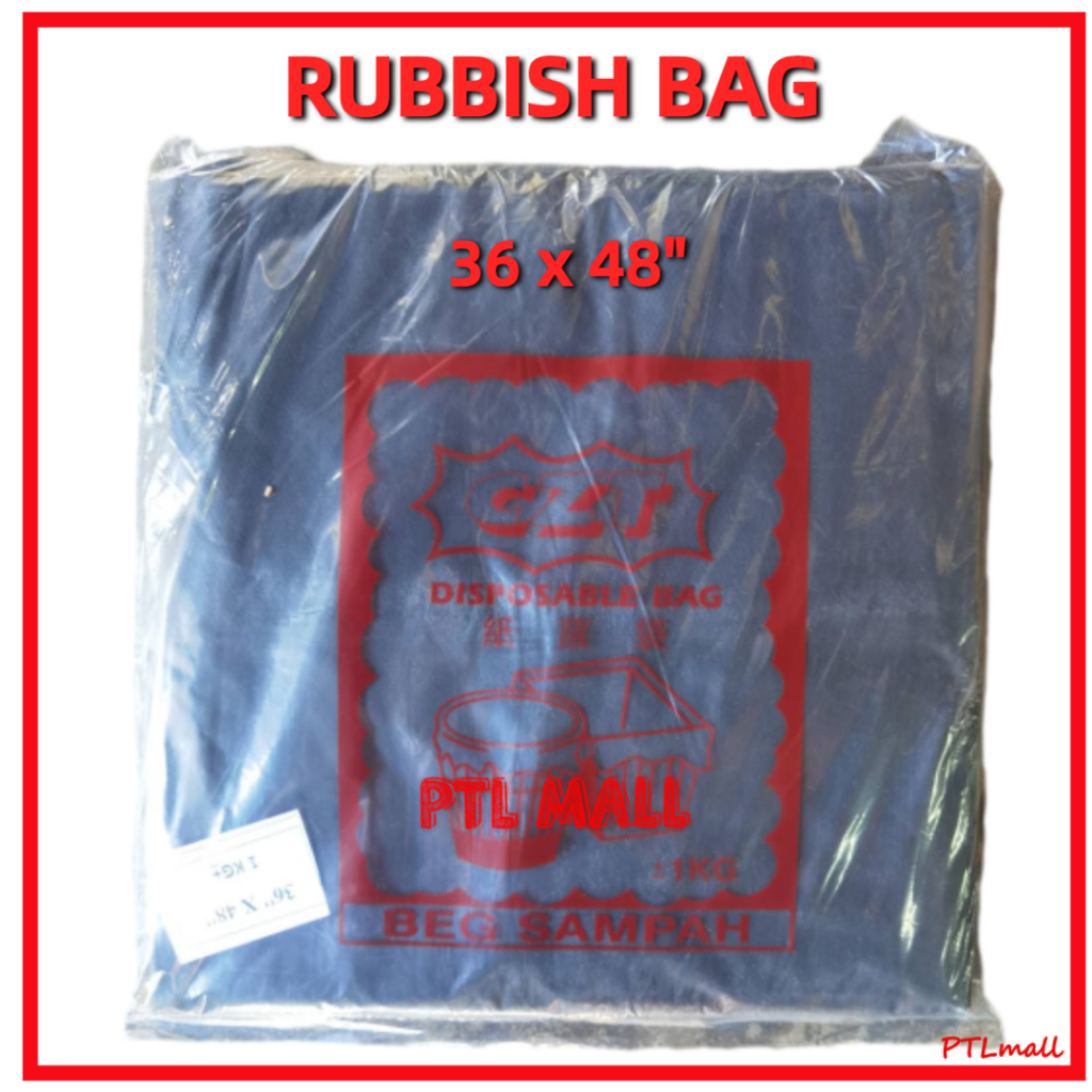 EXTRA THICK GARBAGE BAGS 特厚 特大 垃圾袋 BAG SAMPAH 36X48