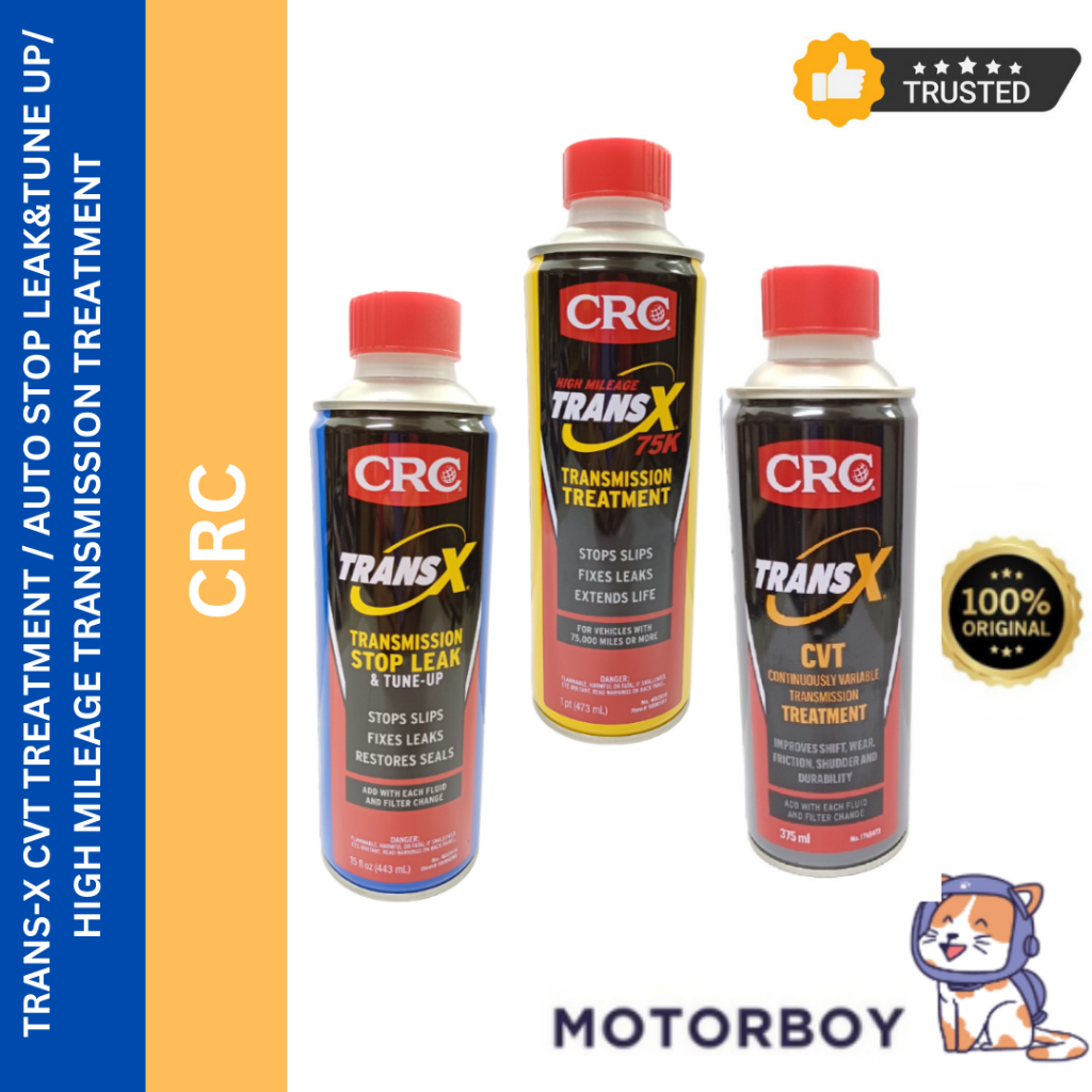 K&W/CRC TRANSX CVT TREATMENTAUTO STOP LEAK&TUNE UP/HIGH MILEAGE
