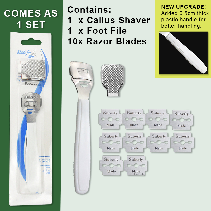 Callus Remover Foot Corn Blade Razor Shaver Feet Care Dead Dry Skin