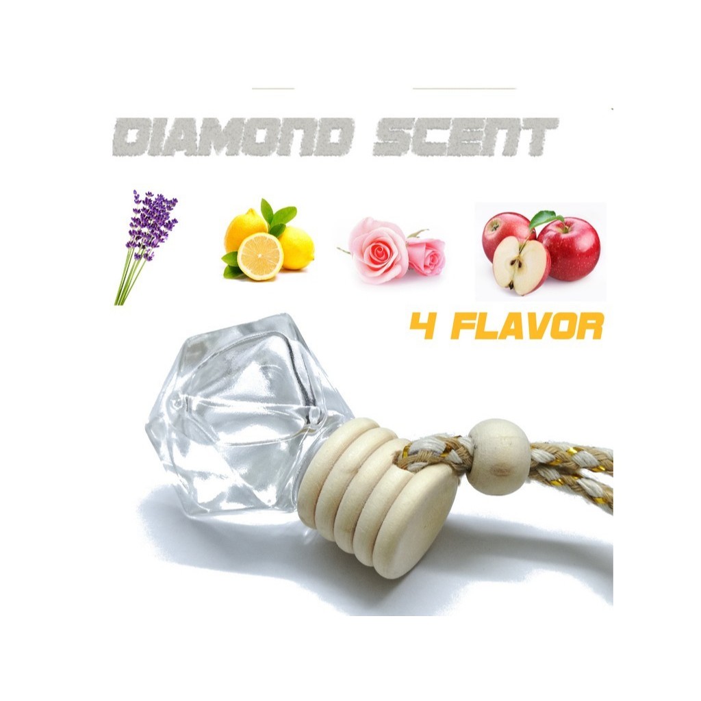 Diamond Scent Hanging Air Freshener Car Perfume Diffuser Freshener ...