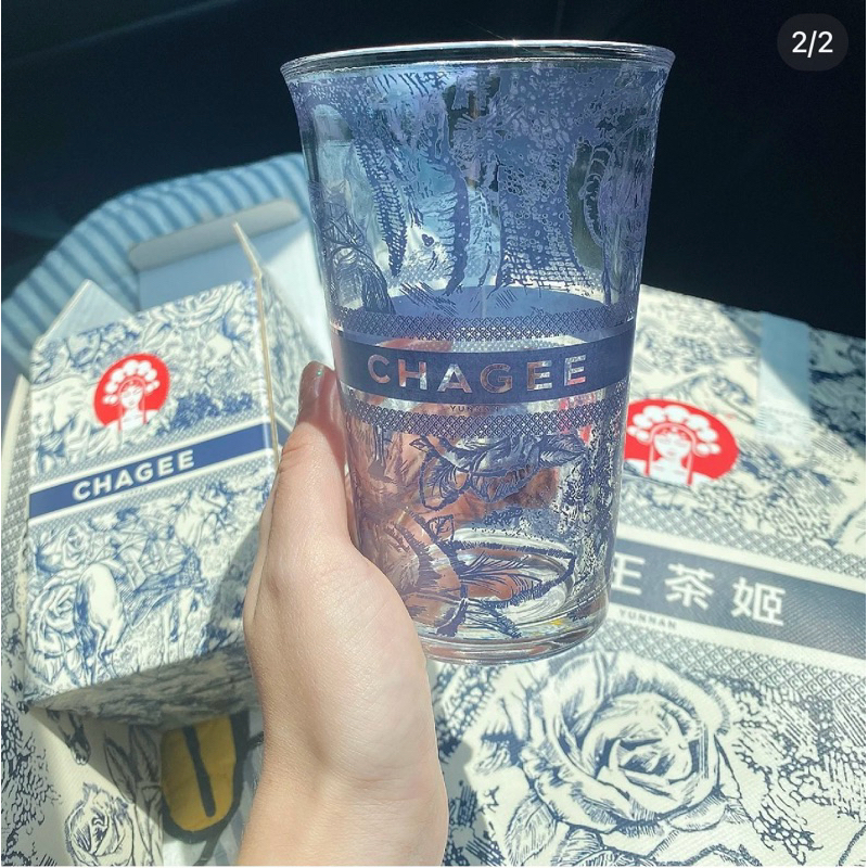 NEW Chagee Glass Cup (Limited Edition) | Shopee Malaysia