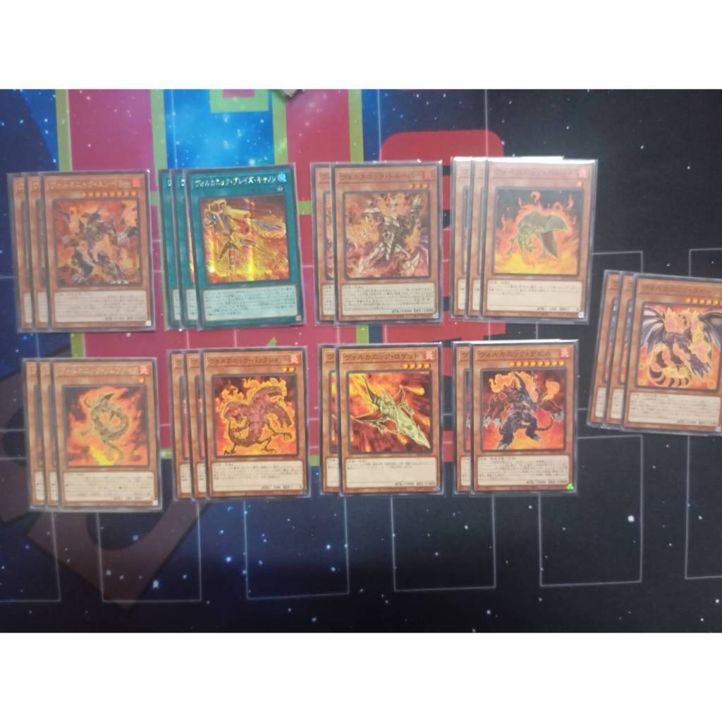 Yugioh Dp28 Volcanic Set ヴォルカニック 火山 (3 SCR 3UR 5SR 11R 19C ) | Shopee ...