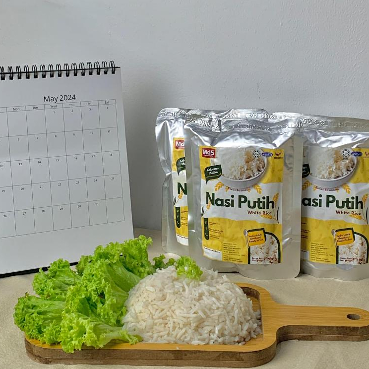 NASI PUTIH RTE 200G (Beras Pusa Basmathi) | Shopee Malaysia