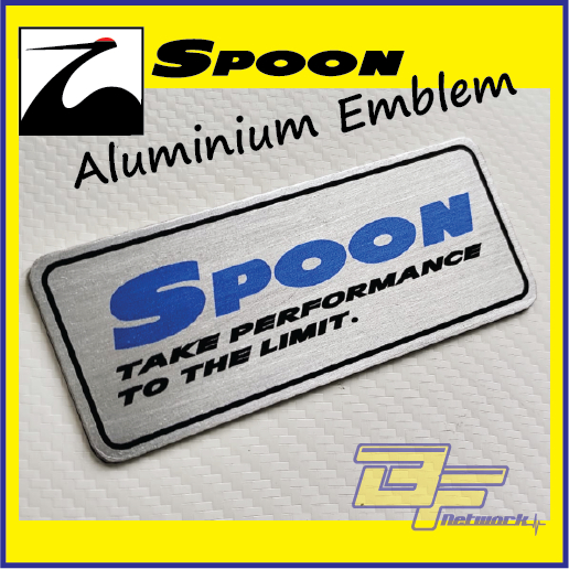 Emblem Spoon Aluminum Badge JDM Emblem Spoon | Shopee Malaysia