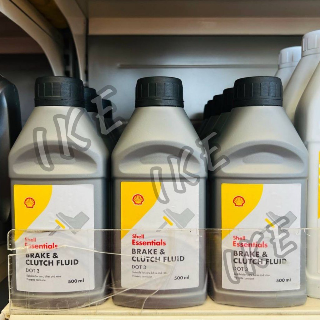 🔥 Shell Essentials Brake Clutch Fluid (DOT 3) | 100% Original | Shopee ...