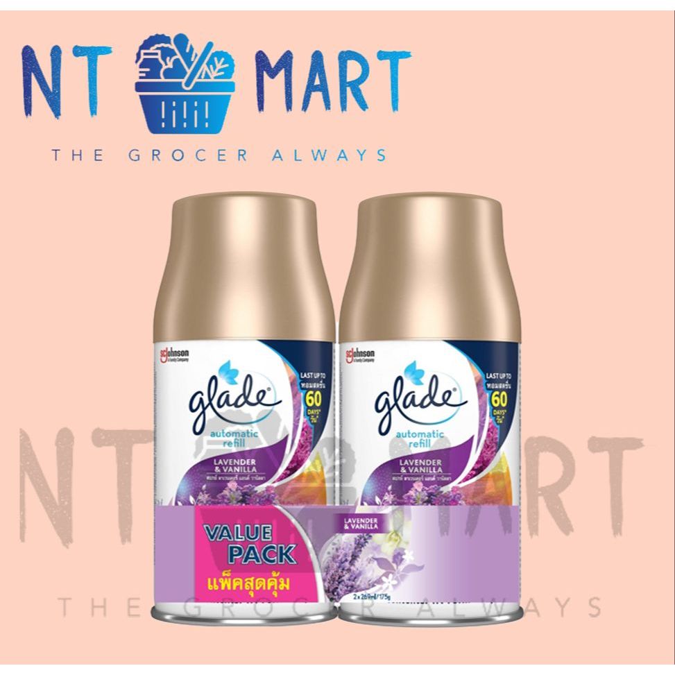 Glade Auto Spray Refill 175g/269ml Home Fragrance (Single Pack ...