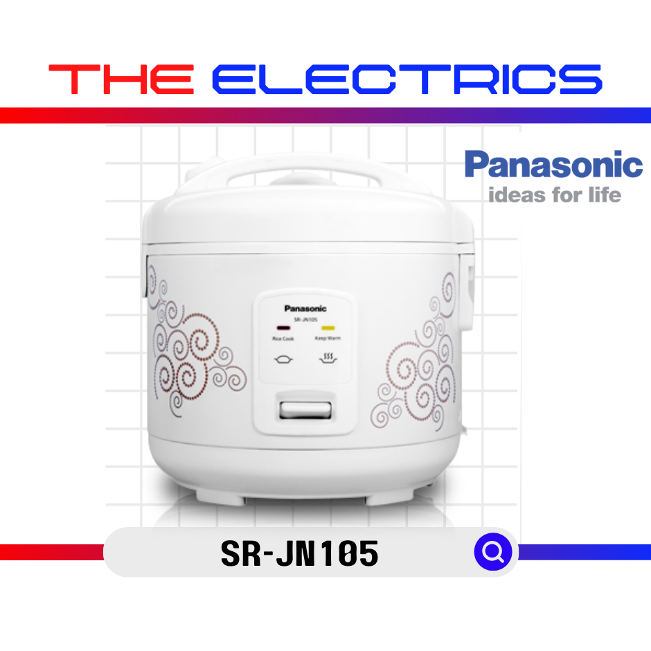 PANASONIC 1.0L MECHANICAL JAR RICE COOKER SRJN105SPSK / SRJN105