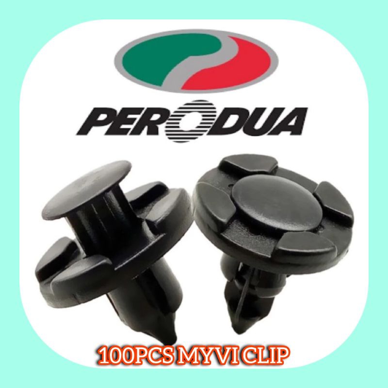 100PCS Clip Bumper Myvi Clip Bumper Viva Myvi Fender Clip Klip Bumper