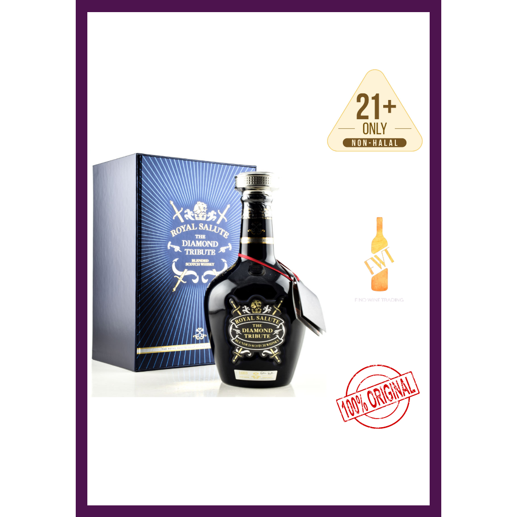 Royal Salute The Diamond Tribute Blended Scotch Whisky, 700ml