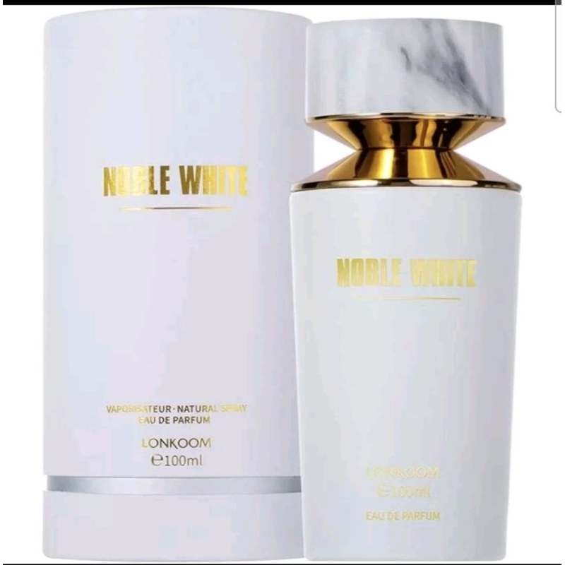 Noble White BY Lonkoom Eau De Parfum 100ML For Unisex | Shopee Malaysia