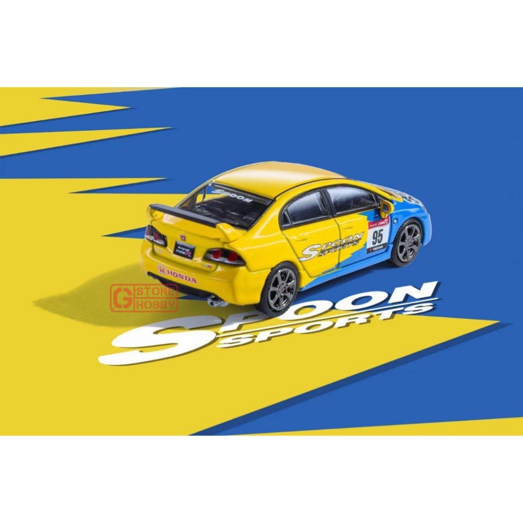 DCT 1/64 Honda Civic FD2 Type R Spoon livery | Shopee Malaysia