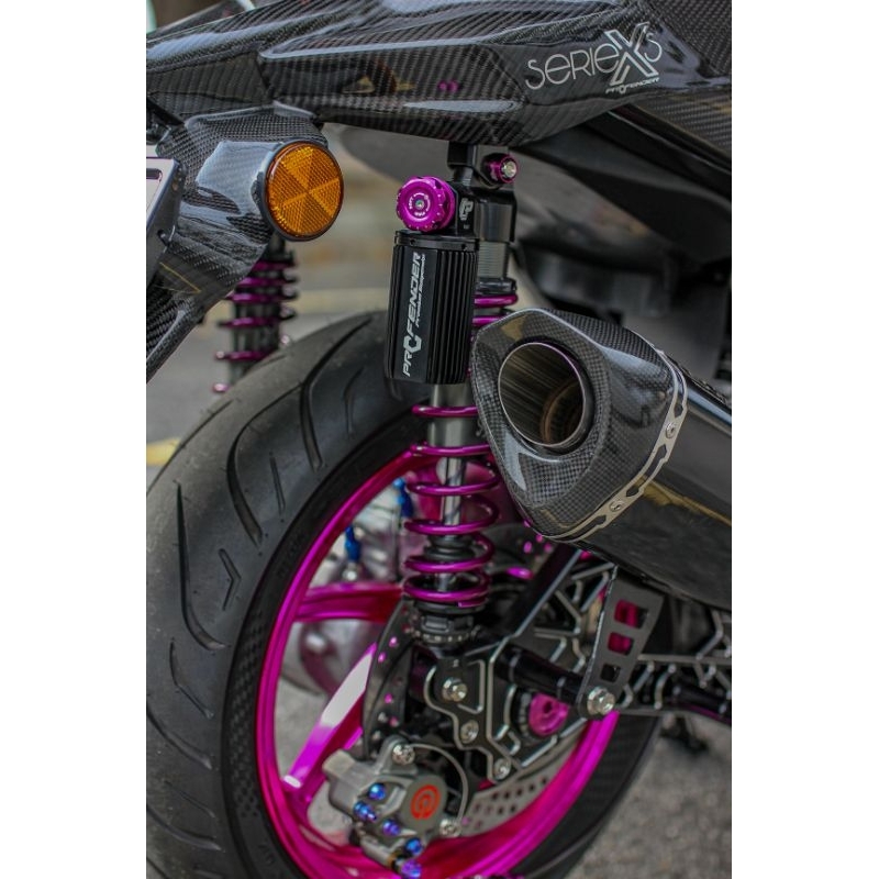 PROFENDER CUSTOM SUSPENSION YAMAHA XMAX NVX FORZA 2YEARS WARRANTY ...